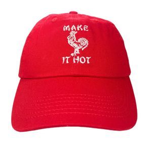 Petals & Peacocks x Zumiez Sriracha Make It Hot Baseball Hat - One Size